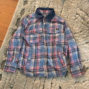 Lucky brand lined button down